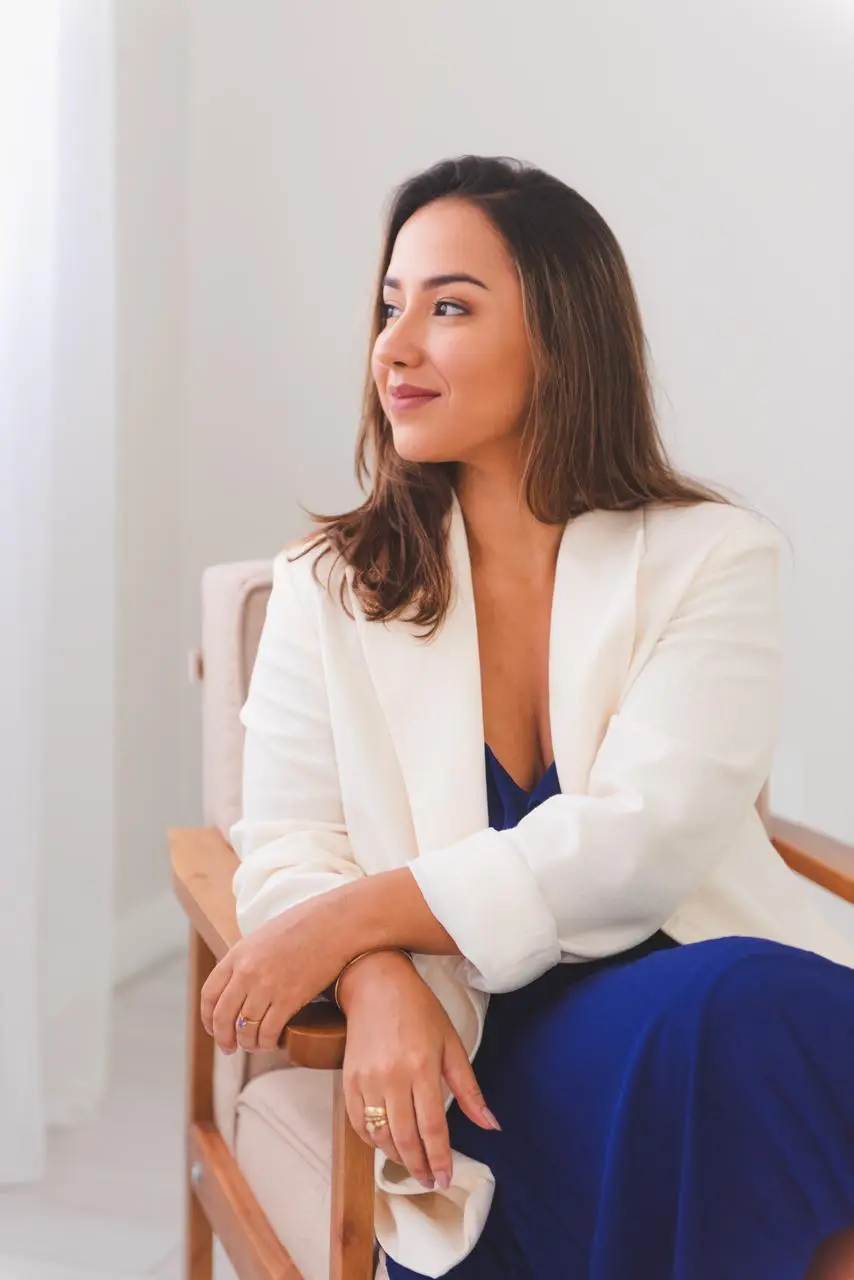 Juliana Libardi, nutricionista de fertilidade e gestação em Vitória ES, com o filho Francisco